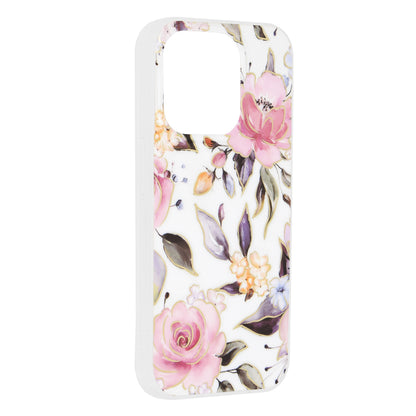 Maska za Apple iPhone 15 Pro, Techsuit, Mramor, Bijela