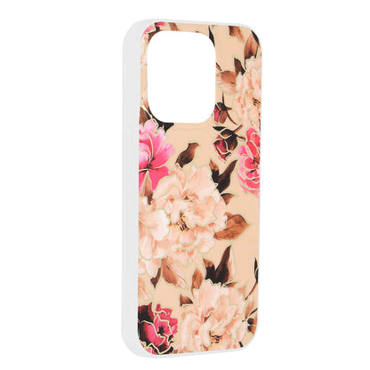 Maska za Apple iPhone 15 Pro, Techsuit, Marble, Bež