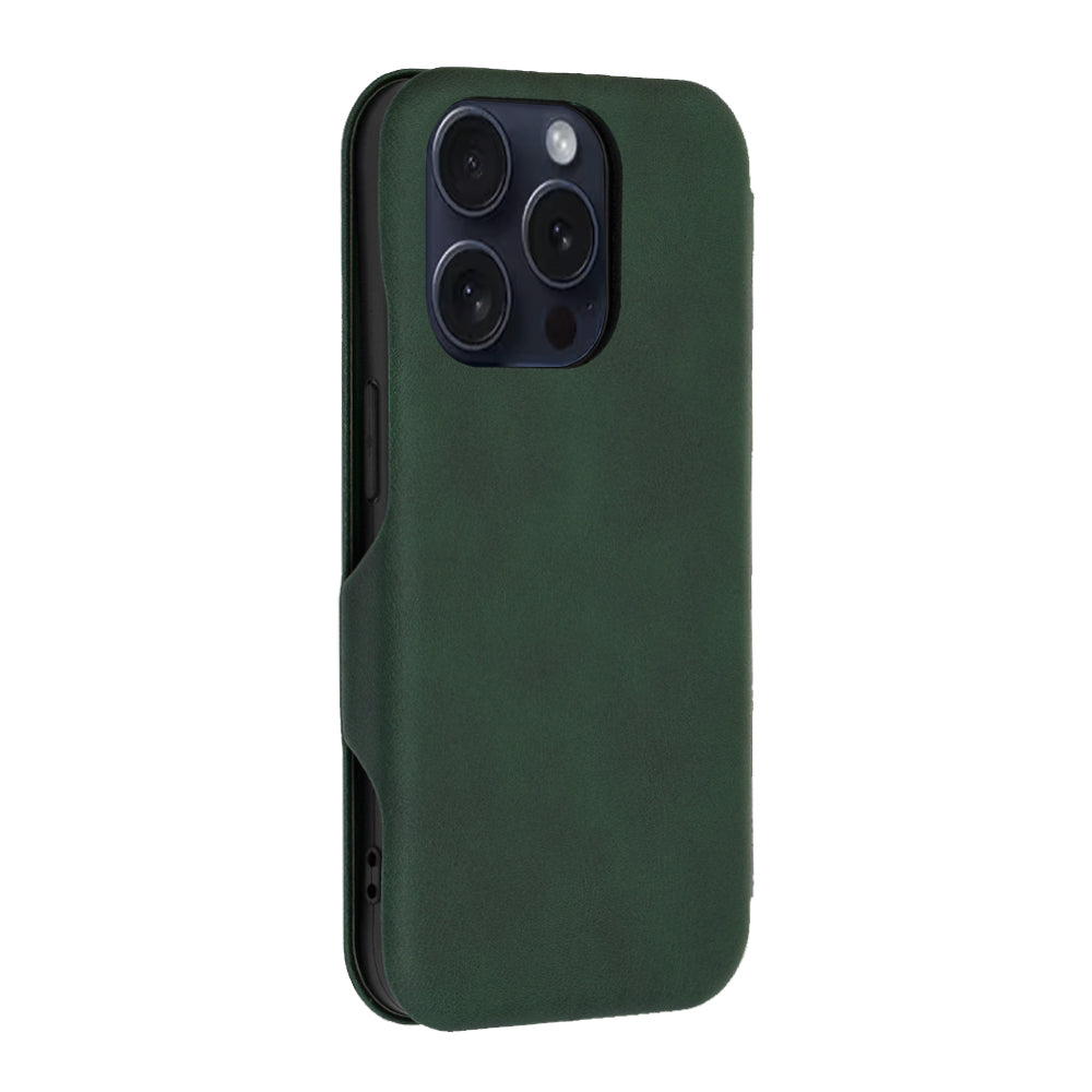 Maska za Apple iPhone 15 Pro, Techsuit, Safe Wallet Plus, Zelena