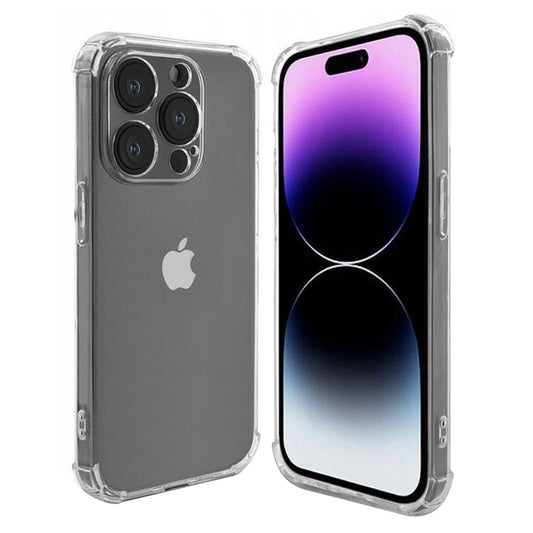 Maska za Apple iPhone 15 Pro, Techsuit, Shockproof Clear, Prozirna