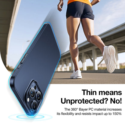 Maska za Apple iPhone 15 Pro, Torras, OriginFit, Tamnoplava