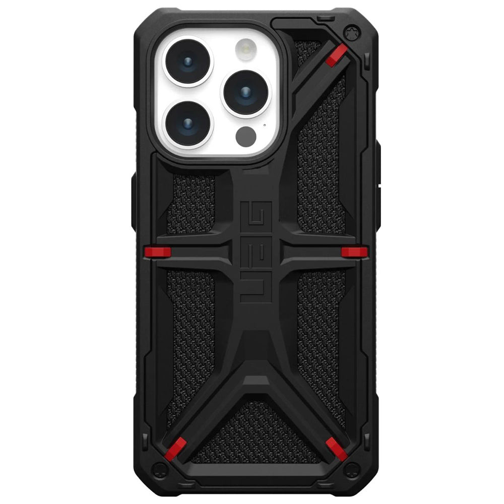 Maska za Apple iPhone 15 Pro, Urban Armor Gear, Monarch Kevlar, Crna