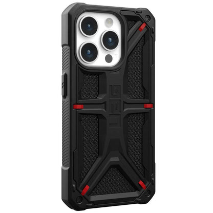 Maska za Apple iPhone 15 Pro, Urban Armor Gear, Monarch Kevlar, Crna