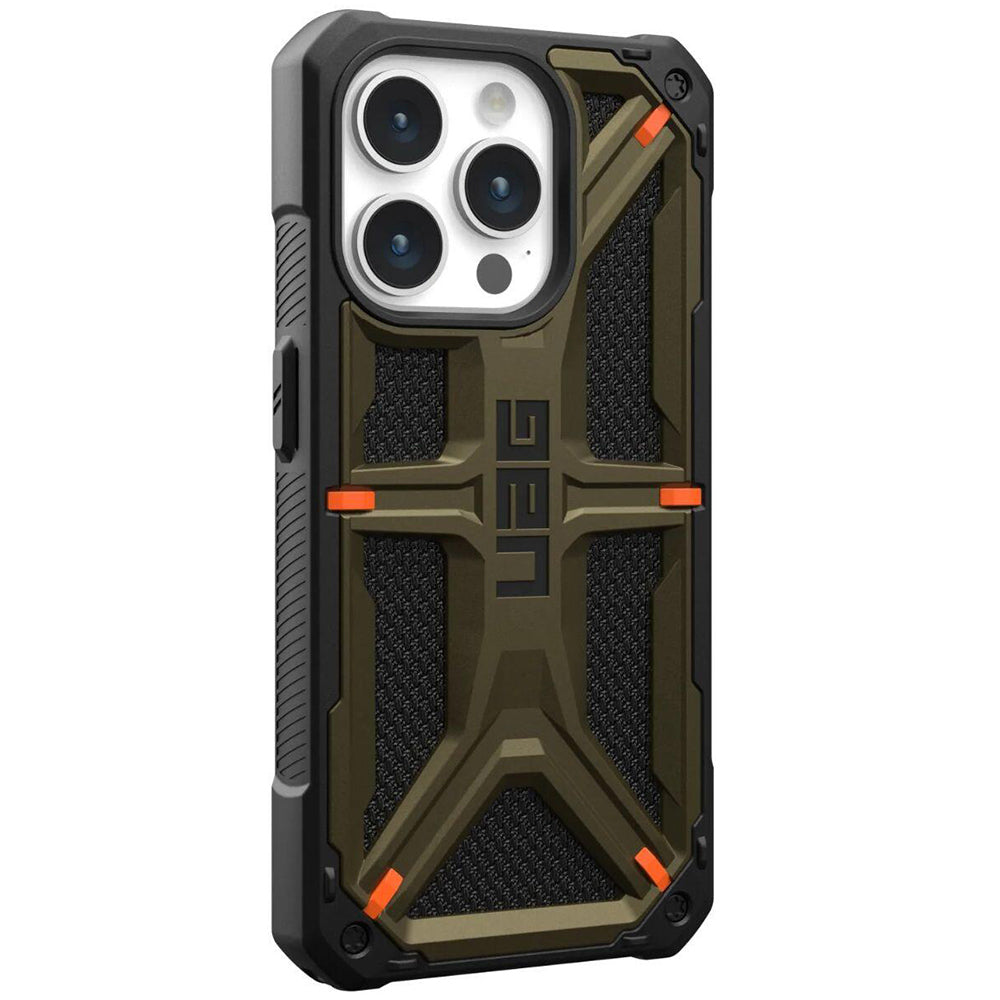 Maska za Apple iPhone 15 Pro, Urban Armor Gear, Monarch Kevlar, Zelena