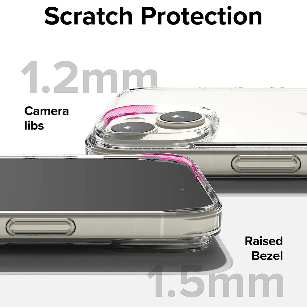 Maska za Apple iPhone 15, Ringke, Fusion, Prozirna