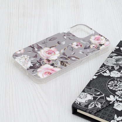 Maska za Apple iPhone 15, Techsuit, Marble, Siva