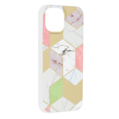 Maska za Apple iPhone 15, Techsuit, Marble, Ljubičasta