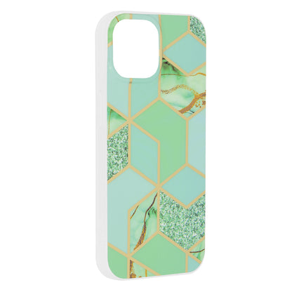 Maska za Apple iPhone 15, Techsuit, Marble, Zelena