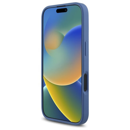 Futrola za Apple iPhone 16, Guess, 4G Big Logo, Plava