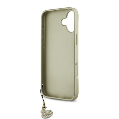 Futrola za Apple iPhone 16, Guess, 4G Charm, Smeđa