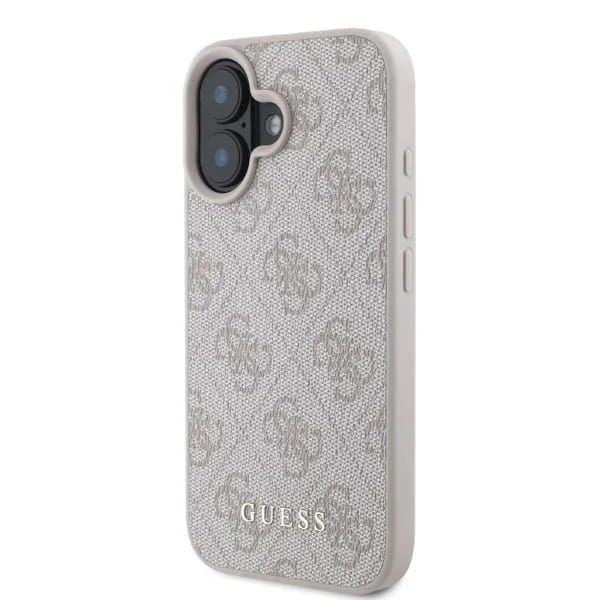 Futrola za Apple iPhone 16, Guess, 4G Classic, Roza