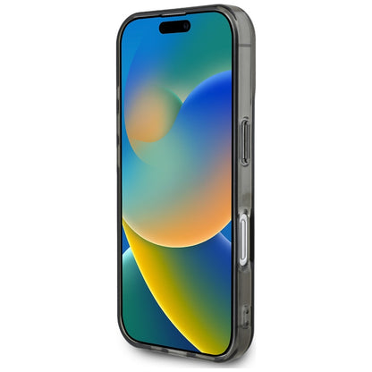 Futrola za Apple iPhone 16, Karl Lagerfeld, IML Rhinestones Karl's Head, Crna