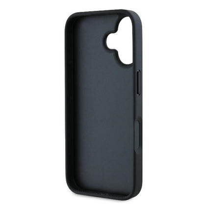 Futrola za Apple iPhone 16, Karl Lagerfeld, Monogram Karl's Head, Crna
