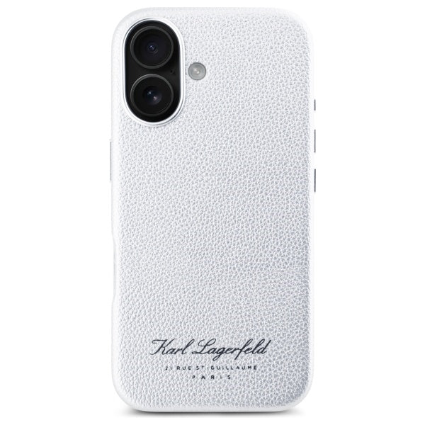 Futrola za Apple iPhone 16, Karl Lagerfeld, RSG, Siva
