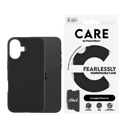 Futrola za Apple iPhone 16, PanzerGlass, Care Fashionable, Crna