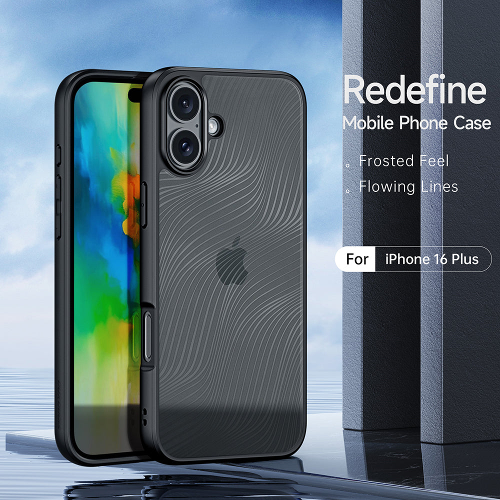 Maska za Apple iPhone 16 Plus, DUX DUCIS, Aimo, Crna