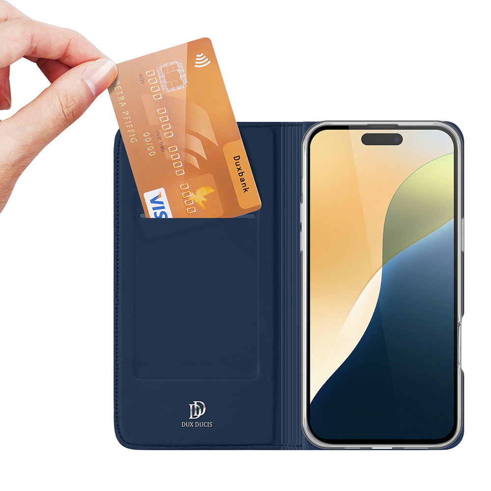 Maska za Apple iPhone 16 Plus, DUX DUCIS, Skin Pro, Crna