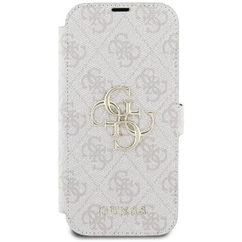 Futrola za Apple iPhone 16 Plus, Guess, 4G Book, Roza