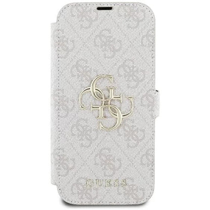 Futrola za Apple iPhone 16 Plus, Guess, 4G Book, Roza