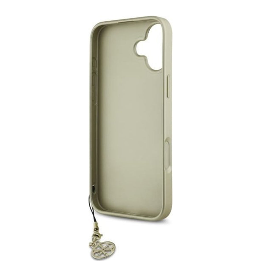 Futrola za Apple iPhone 16 Plus, Guess, 4G Charm, Smeđa