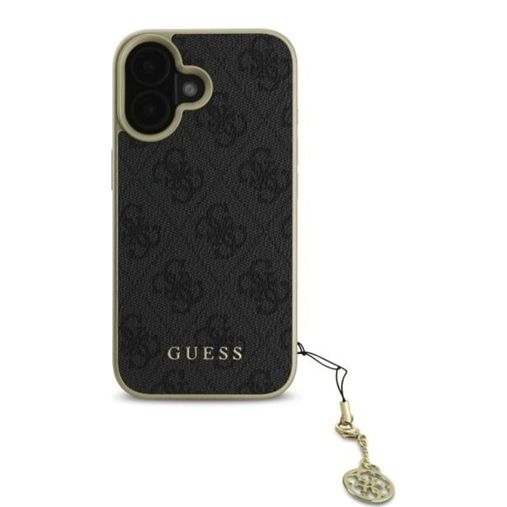 Futrola za Apple iPhone 16 Plus, Guess, 4G Charm, Crna