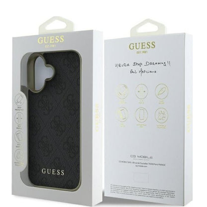 Futrola za Apple iPhone 16 Plus, Guess, 4G Charm, Crna