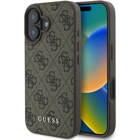 Futrola za Apple iPhone 16 Plus, Guess, 4G Classic, Smeđa
