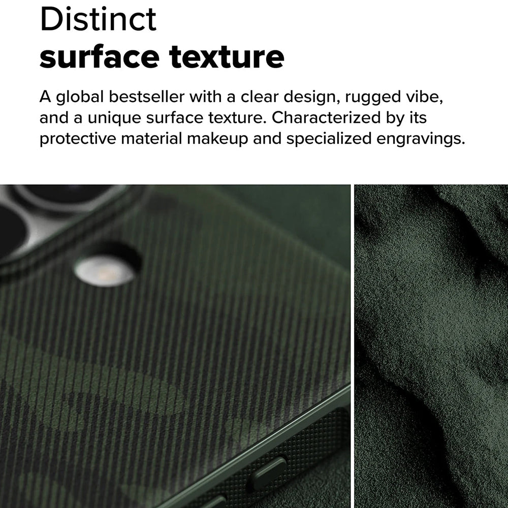 Maska za Apple iPhone 16 Plus, Ringke, Onyx Design, Zelena