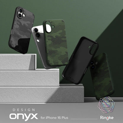 Maska za Apple iPhone 16 Plus, Ringke, Onyx Design, Zelena