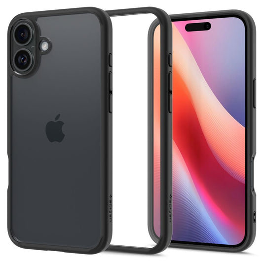 Futrola za Apple iPhone 16 Plus, Spigen, Ultra Hybrid, Mat Crna
