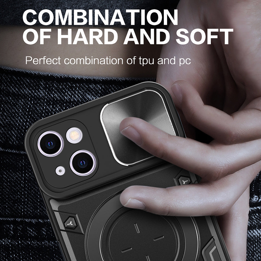 Maska za Apple iPhone 16 Plus, Techsuit, CamGuard Pro, Plava