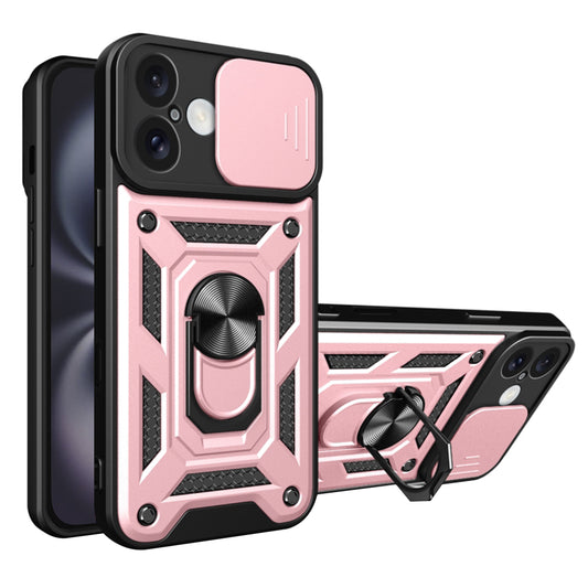 Maska za Apple iPhone 16 Plus, Techsuit, CamShield, Roza