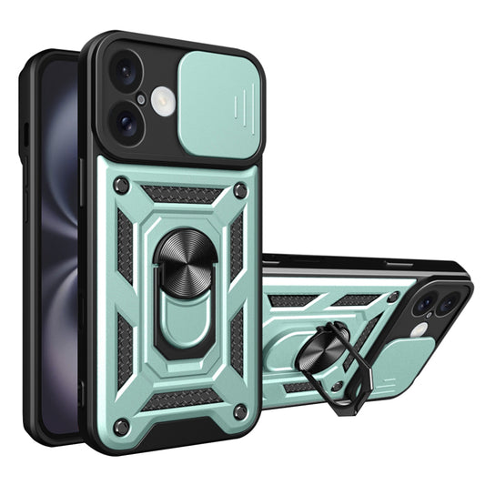 Maska za Apple iPhone 16 Plus, Techsuit, CamShield, Zelena
