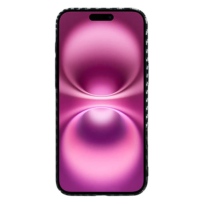 Maska za Apple iPhone 16 Plus, Techsuit, Carbonite FiberShell, Crno Siva
