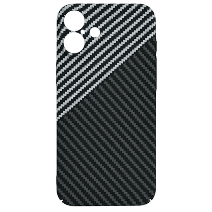 Maska za Apple iPhone 16 Plus, Techsuit, Carbonite FiberShell, Crno Siva