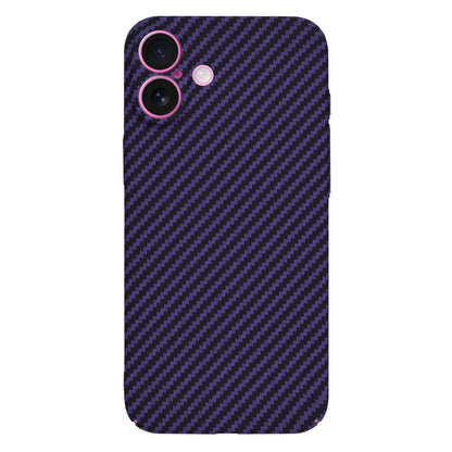 Maska za Apple iPhone 16 Plus, Techsuit, Carbonite FiberShell, Ljubičasta