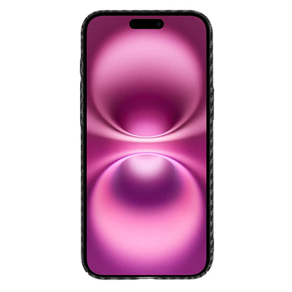 Maska za Apple iPhone 16 Plus, Techsuit, Carbonite FiberShell, Crna