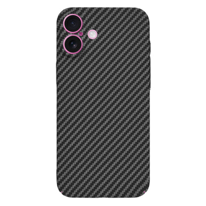Maska za Apple iPhone 16 Plus, Techsuit, Carbonite FiberShell, Crna