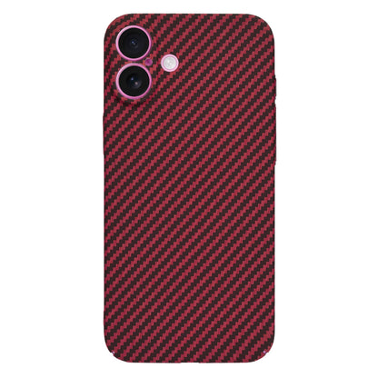 Maska za Apple iPhone 16 Plus, Techsuit, Carbonite FiberShell, Crvena