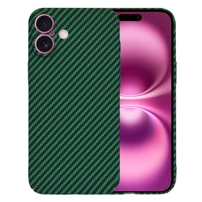 Maska za Apple iPhone 16 Plus, Techsuit, Carbonite FiberShell, Zelena
