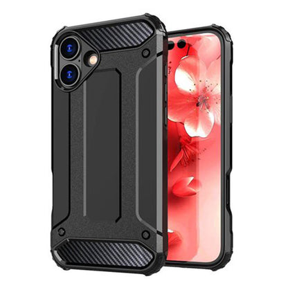 Maska za Apple iPhone 16 Plus, Techsuit, Hybrid Armor, Crna