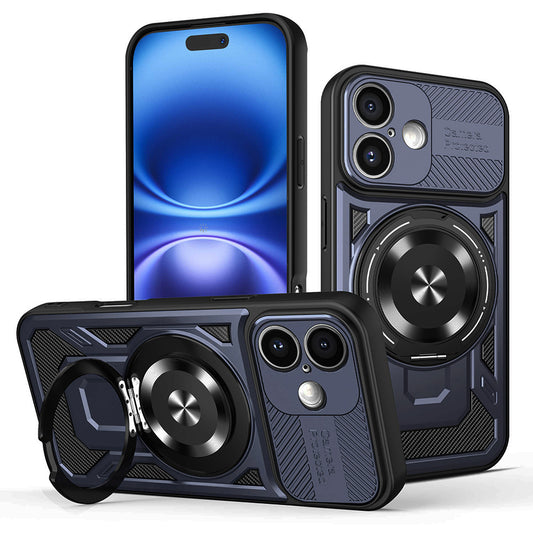 Maska za Apple iPhone 16 Plus, Techsuit, RuggedCam, Plava
