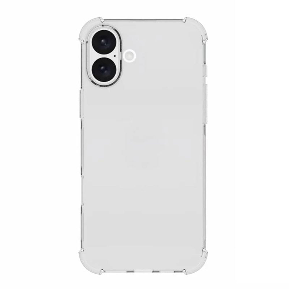 Maska za Apple iPhone 16 Plus, Techsuit, Shockproof Clear (Big Lens Hole), Prozirna