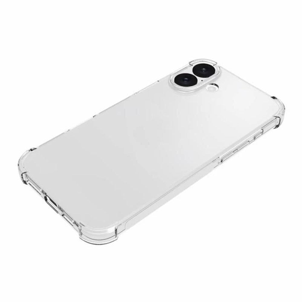 Maska za Apple iPhone 16 Plus, Techsuit, Shockproof Clear (Big Lens Hole), Prozirna