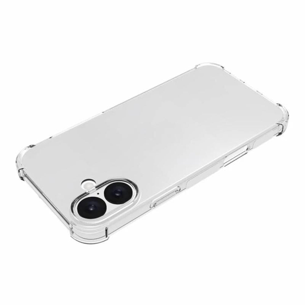 Maska za Apple iPhone 16 Plus, Techsuit, Shockproof Clear (Big Lens Hole), Prozirna