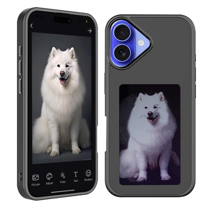 Maska za Apple iPhone 16 Plus, Techsuit, SmartScreen NFC, Crna