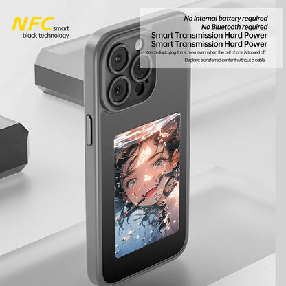 Maska za Apple iPhone 16 Plus, Techsuit, SmartScreen NFC, Crna