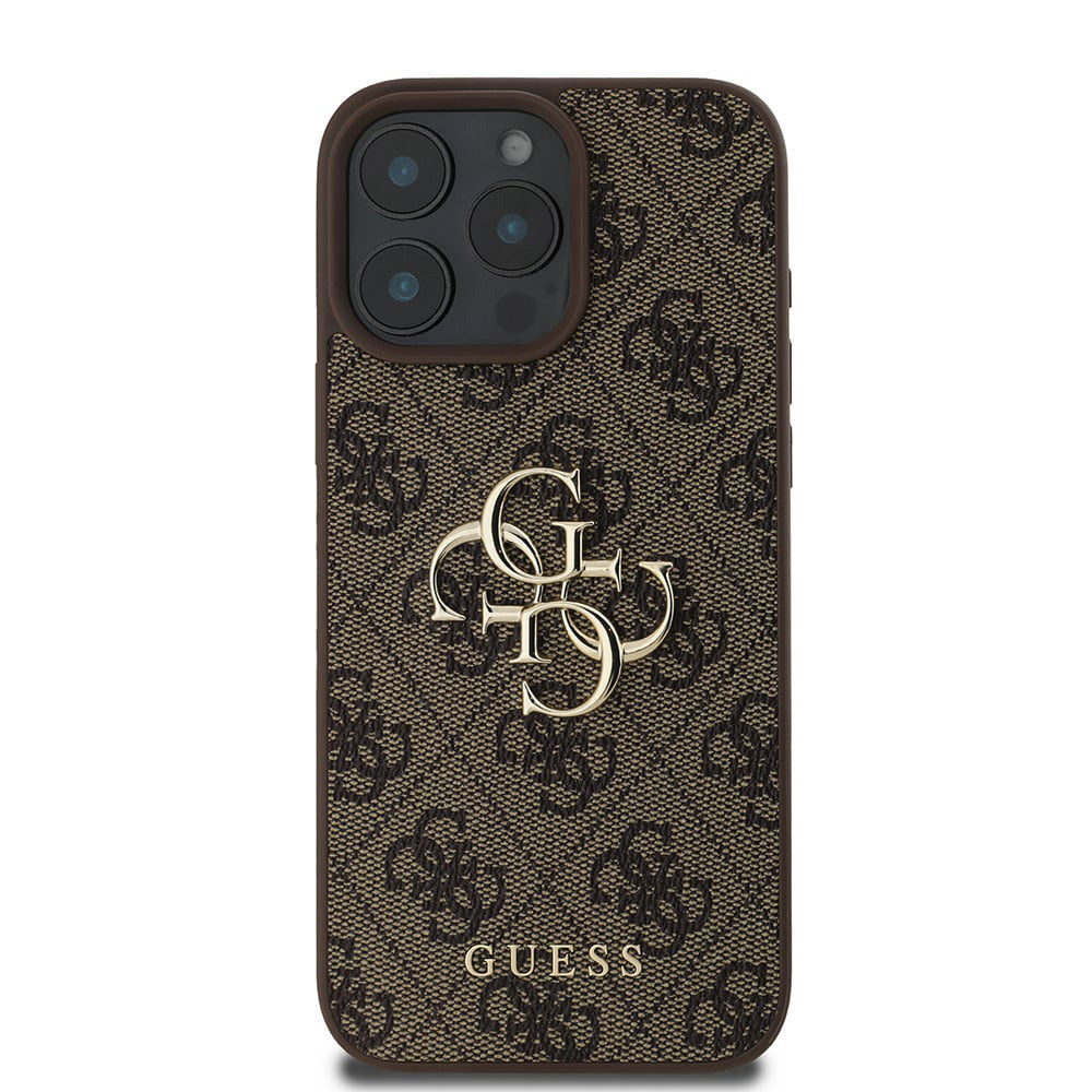 Futrola za Apple iPhone 16 Pro, Guess, 4G Big Logo, Smeđa