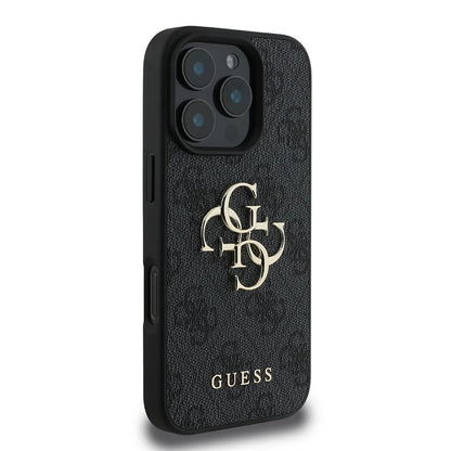 Futrola za Apple iPhone 16 Pro, Guess, 4G Big Logo, Crna