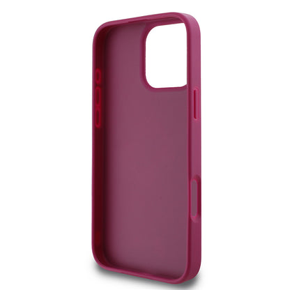 Futrola za Apple iPhone 16 Pro, Guess, Glitter Big 4G Script, Magenta